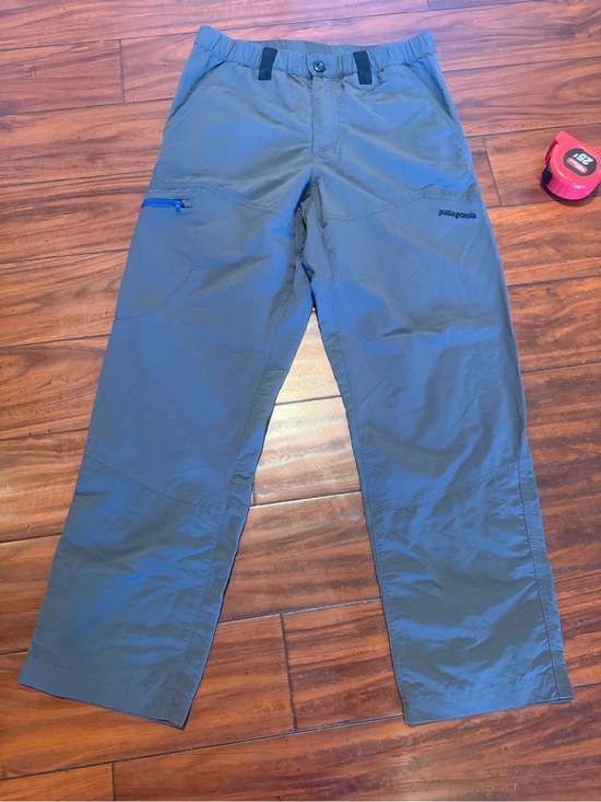 Patagonia Other - Patagonia Men's Cargo Pants in Gray with Blue Zip Accent